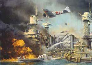 ۷ دسامبر سال ۱۹۴۱ میلادی ـ حمله ارتش ژاپن به بندر پرل هاربور