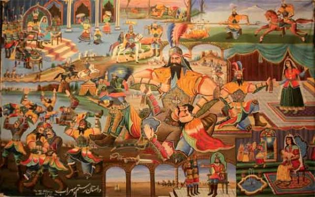 
      داراب نامــــــه:  داســتان قهرمانی فیـروز شاه پسر داراب
