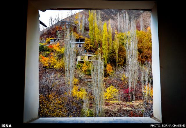
      فصل پاییز در روستای چالگر اردبیل
