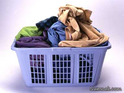 جلوگیری از رنگ پس دادن لباس به یکدیگر در حین شستشو