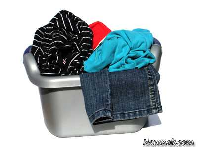جلوگیری از رنگ پس دادن لباس به یکدیگر در حین شستشو