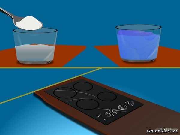 از بین بردن خط و خش میز و اجاق های شیشه ای