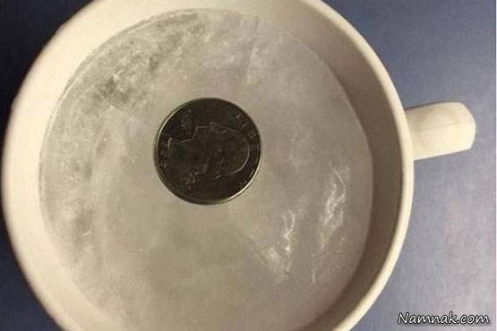 با یک سکه، از فاسد شدن غذا در فریزر مطلع شوید