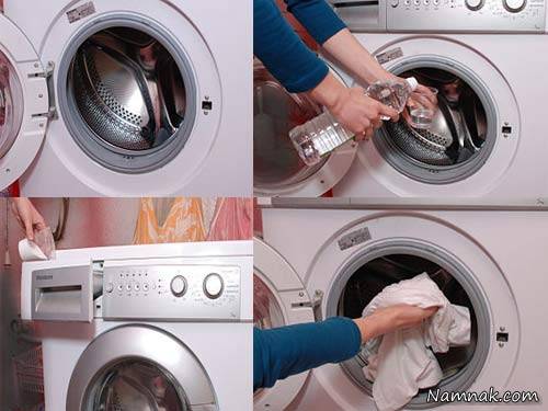 تمیز کردن و رفع بوی بد ماشین لباسشویی با 3 شماره