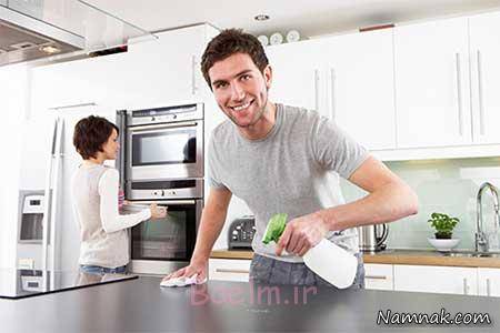 انجام کارهای خانه موجب سلامت مردان میشود