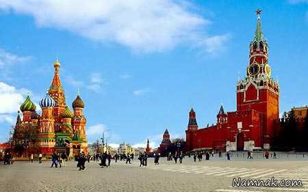 جاذبه های گردشگری و زیبای شهر مسکو + تصاویر