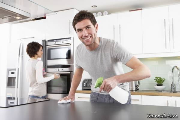 ترفند کمک گرفتن از شوهر در کارهای خانه