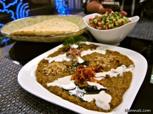 حلیم بادمجان | طرز تهیه حلیم بادمجان