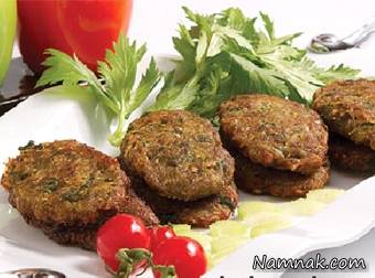 طرز تهیه کتلت عدس