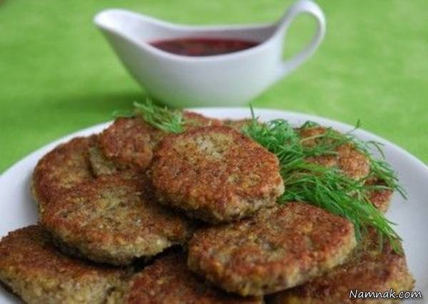 طرز تهیه کتلت عدس