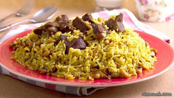 چلو دیزی | طرز تهیه چلو دیزی کاشانی