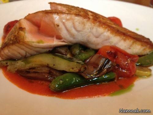 بورک ماهی سالمون | طرز تهیه بورک ماهی سالمون