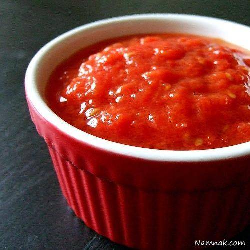 سس گوجه فرنگی | طرز تهیه سس گوجه فرنگی در 5 دقیقه