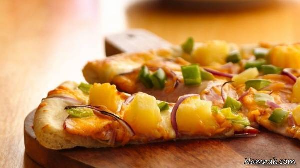 پیتزا آناناس | طرز تهیه پیتزا آناناس
