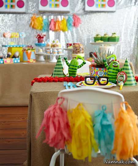 تزیین جشن تولد کودک با تم هندوانه