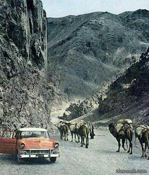 جاده هراز در 60 سال پیش + عکس
