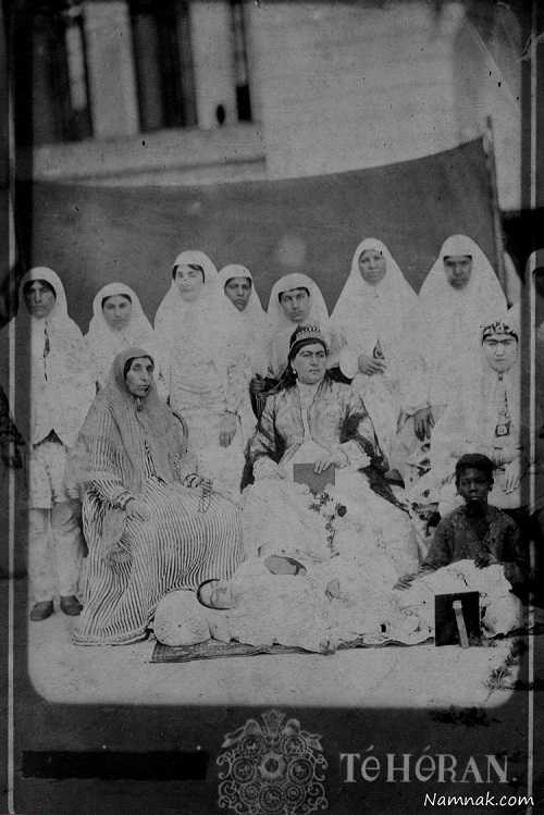 زنان حرمسرای ناصرالدین شاه + عکس