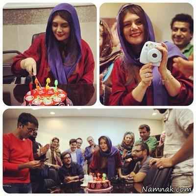 جشن تولد هنگامه قاضیانی در ارسباران + عکس