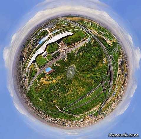 عکس 360 درجه از تهران