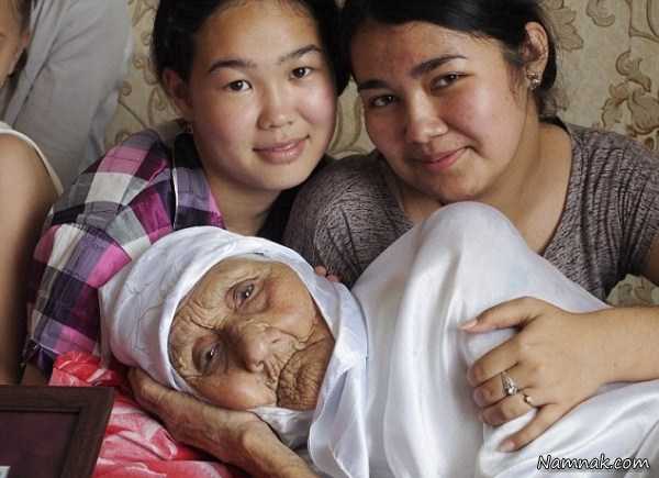 پیرزن | عکس های پیرزن 120 ساله پیرترین انسان زنده جهان