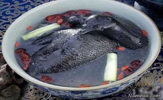 مرغ سیاه خوراک پولدارهای چینی! + تصاویر