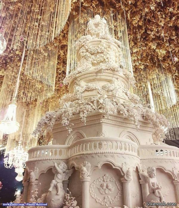 گرانترین و زیباترین کیک عروسی + عکس