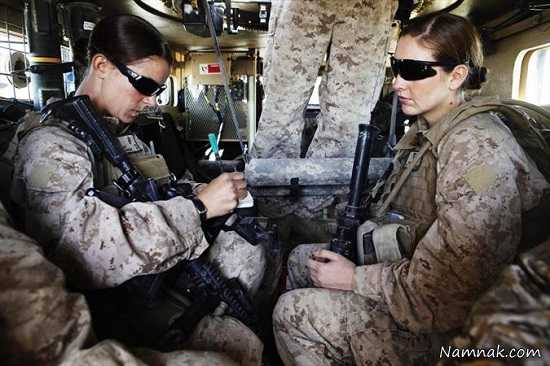 عکس زنان در ارتش آمریکا