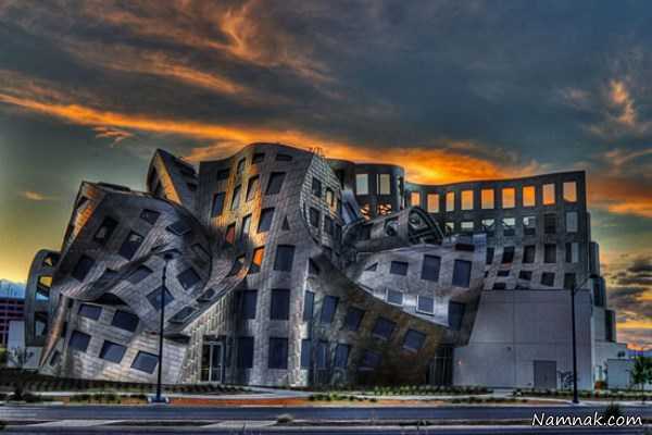 معماری فوق مدرن کلینیک لاس وگاس توسط Frank O. Gehry 