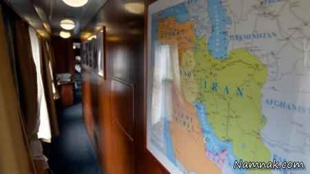 لوکس ترین قطار جهان در راه ایران + تصاویر