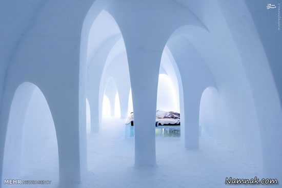 هتل یخی | بیست و ششمین هتل شگفت انگیز یخی در سوئد + تصاویر