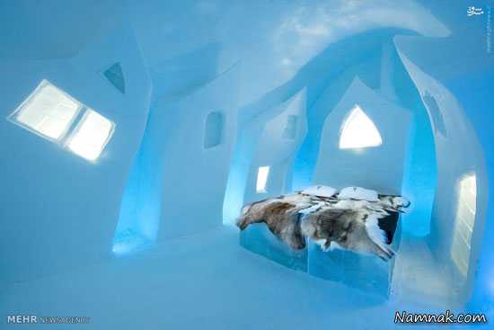 هتل یخی | بیست و ششمین هتل شگفت انگیز یخی در سوئد + تصاویر