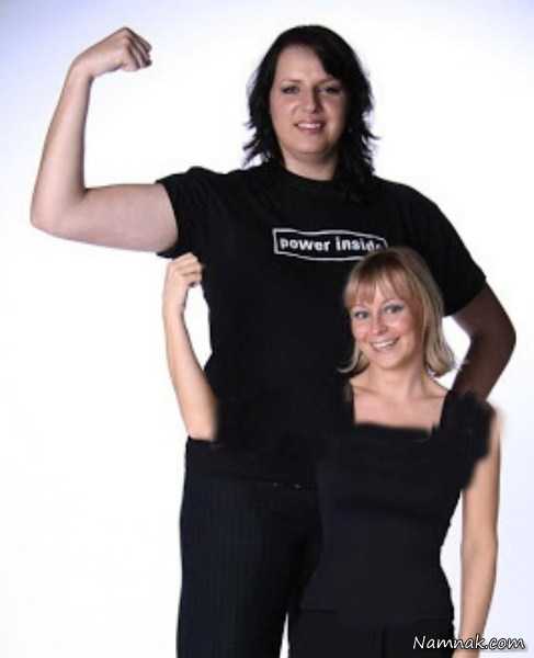 غول زنان , زنی با 206 سانت قد و 160 کیلو وزن