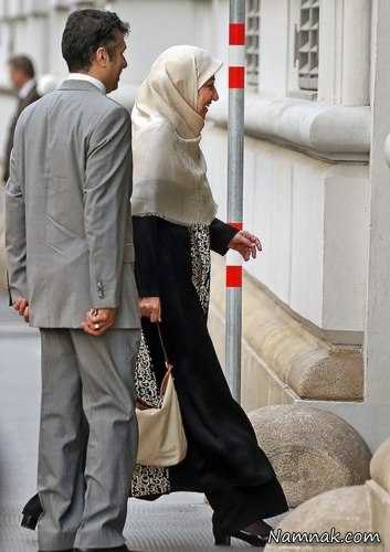 همسر دکتر ظریف در هتل مذاکرات هسته ای + تصاویر