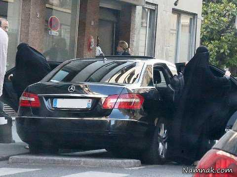 سوء استفاده مانکن مشهور از حجاب در فرانسه + عکس