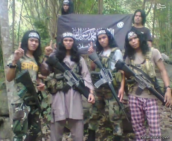 تارزان های داعش در جنگلهای فیلیپین! + عکس