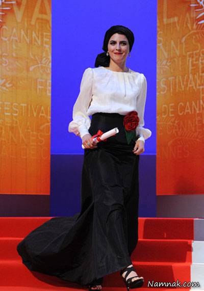 لباس لیلا حاتمی درجمع 10 لباس برتر جشنواره کن+عکس