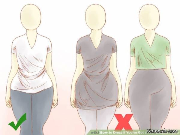 راهنمای انتخاب لباس برای اندام گلابی شکل