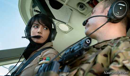 نخستین و زیباترین خلبان زن در افغانستان + تصاویر