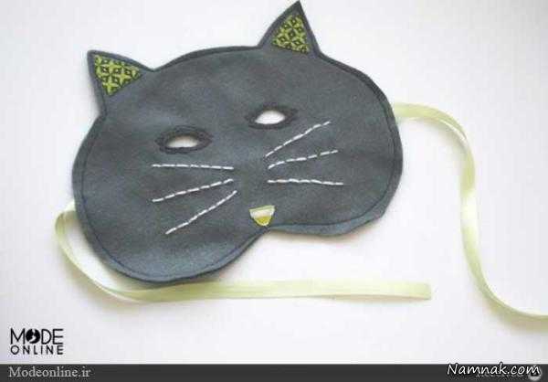 آموزش ساخت ماسک حیوانات برای کودک (گربه)