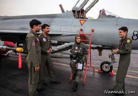 عایشه فاروق خلبان زن جنگنده پاکستانی + تصاویر