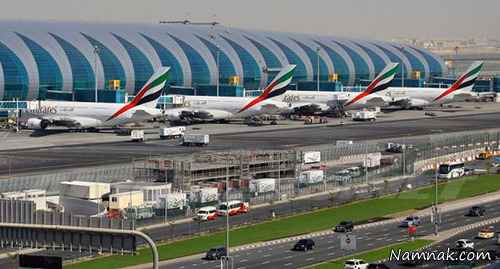 فرودگاه دبی پر ترافیک ترین فرودگاه جهان + تصاویر