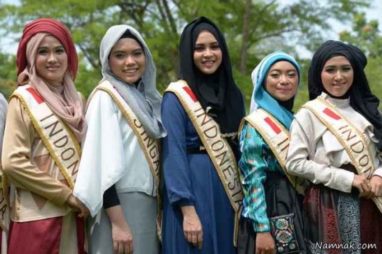 رقابت ملکه های زیبایی اندونزی + تصاویر