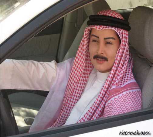 ترفند عجیب زنان عربستانی برای رانندگی + تصاویر