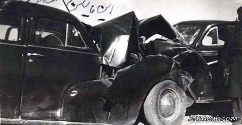 تصادف شدید 60 سال پیش در ایران + عکس