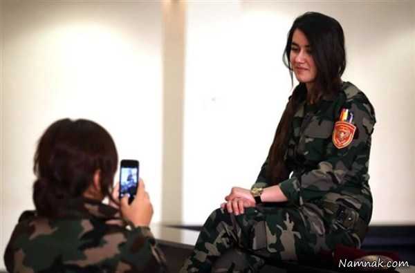 سلفی دختران عراقی پیشمرگه کرد ضد داعش