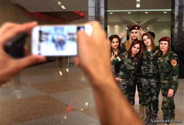 سلفی دختران عراقی پیشمرگه کرد ضد داعش