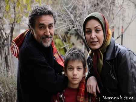 رضا توکلی و مادرش در لباس احرام + تصاویر