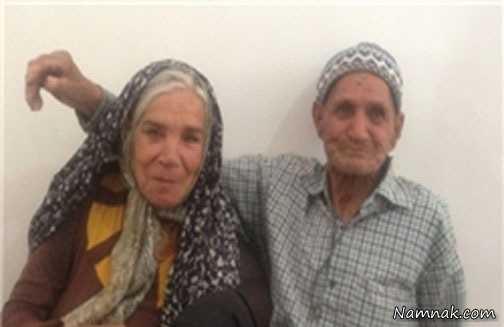 پیرترین عروس و داماد ایرانی + عکس