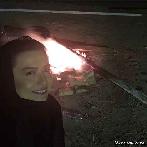 جشن بازیگران زن ایرانی در شب چهارشنبه سوری + تصاویر
