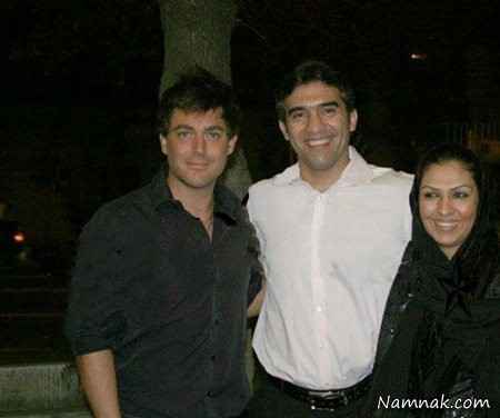 محمد رضا گلزار در کنار عابد زاده و همسرش + عکس